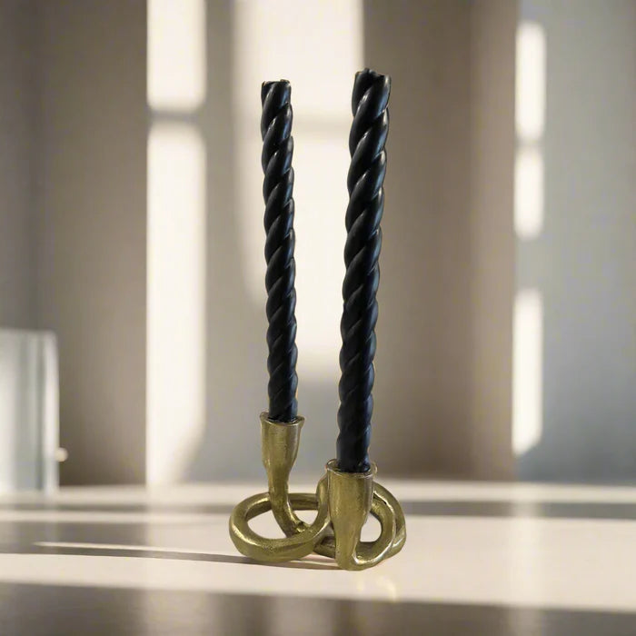 Evangellynes Twisted Metal Candle Holder Evg4 Image 1