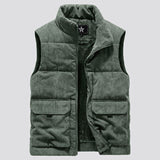 WOODLAND EVANS SHERPA CORDUROY VEST