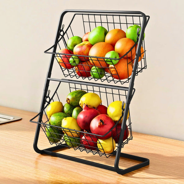 DETACHABLE EVANS 2-TIER ORGANIZATION BASKETS