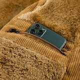 WOODLAND EVANS SHERPA CORDUROY VEST