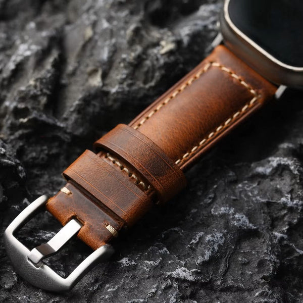 Lariat Evans Genuine Leather Apple Watch Band