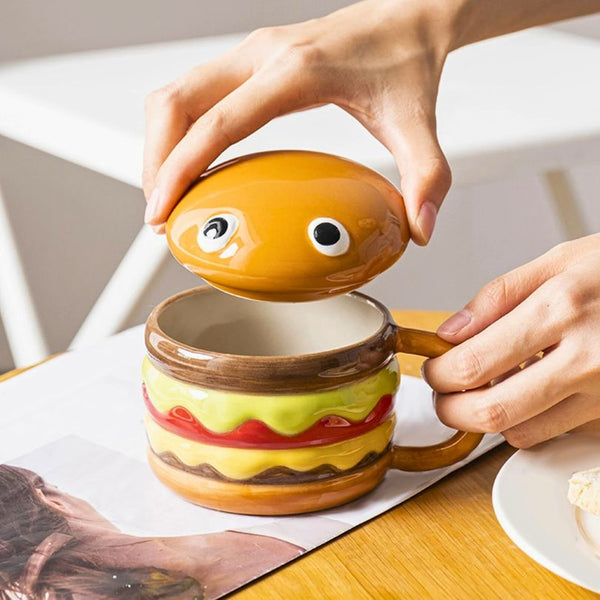 Hamburger Evans Coffee Cup