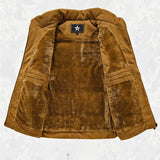WOODLAND EVANS SHERPA CORDUROY VEST