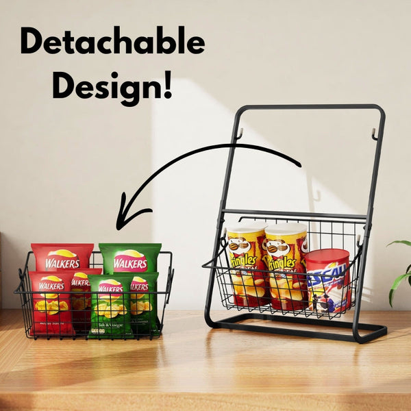 DETACHABLE EVANS 2-TIER ORGANIZATION BASKETS