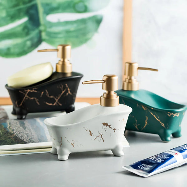 BUBBLE EVANS  BATH SOAP DISPENSER