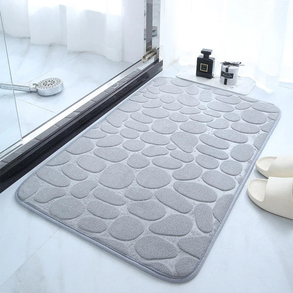 COBBLESTONE EVANS MEMORY FOAM BATH MAT