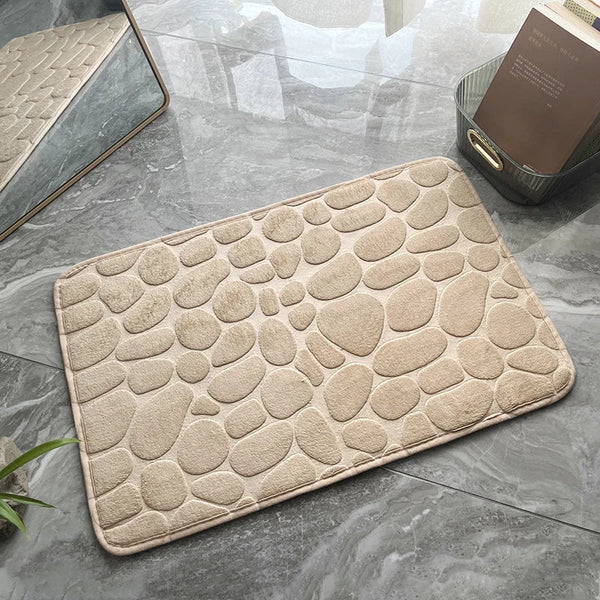 COBBLESTONE EVANS MEMORY FOAM BATH MAT