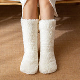 Mid-Calf Evans Fleece Socks - Evangellynes