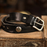 Outlaw Evans Genuine Leather Belt - Evangellynes