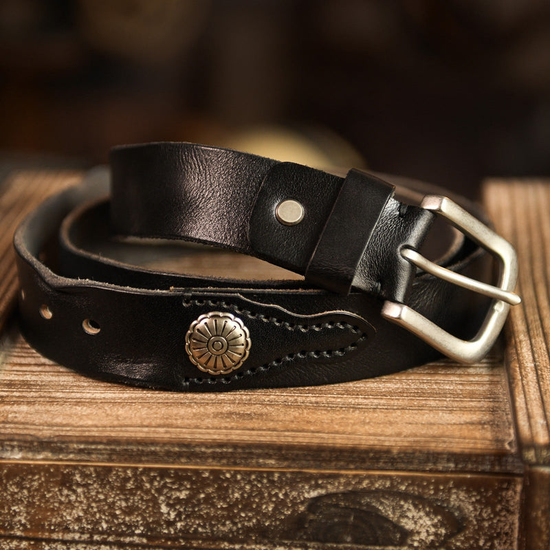 Outlaw Evans Genuine Leather Belt - Evangellynes