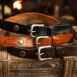 Outlaw Evans Genuine Leather Belt - Evangellynes