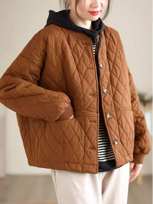 Diamond Evans Wave Quilted Hoodie