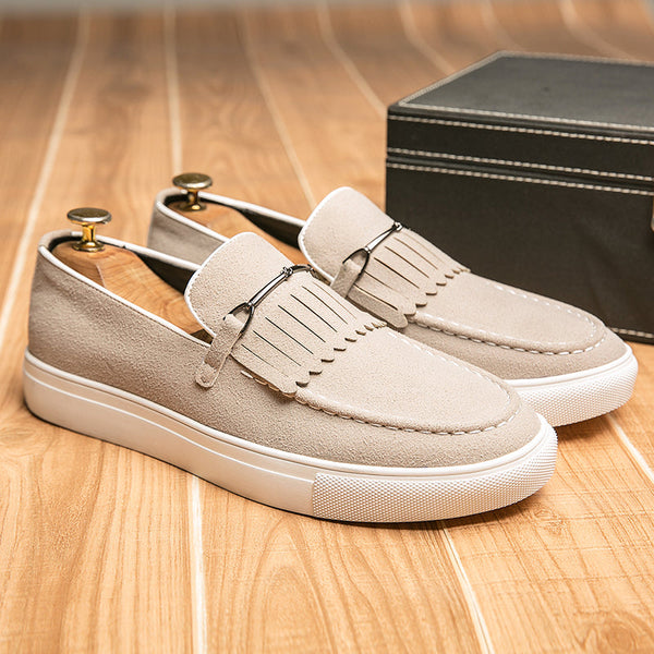 Regal Evans Fringe Genuine Leather Loafer