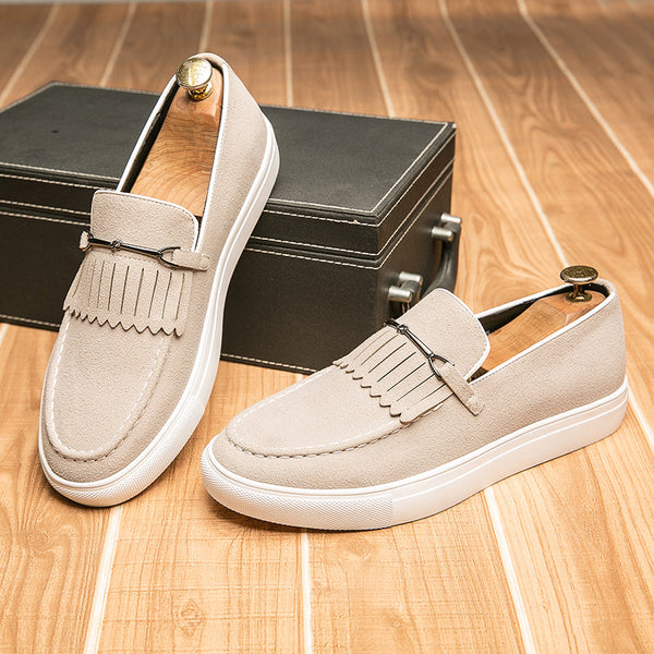 Regal Evans Fringe Genuine Leather Loafer