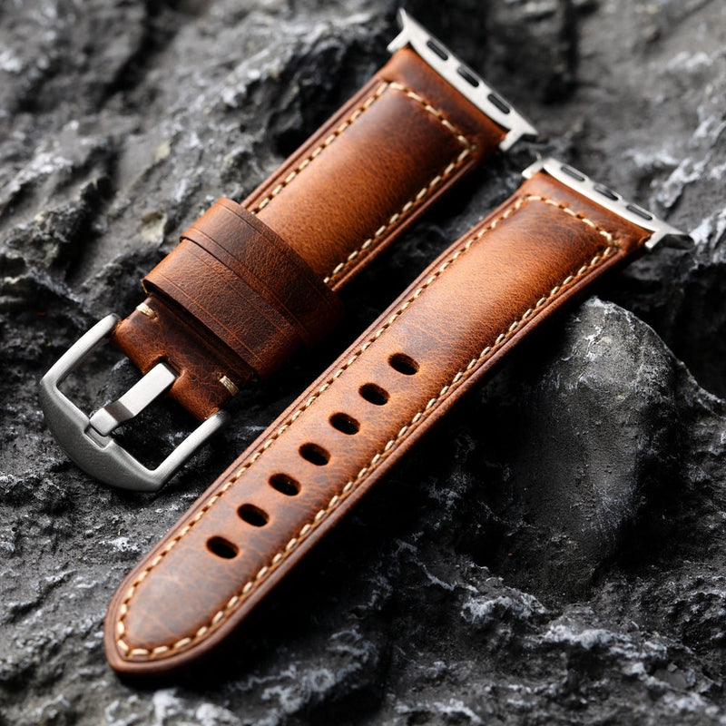Lariat Evans Genuine Leather Apple Watch Band - Evangellynes