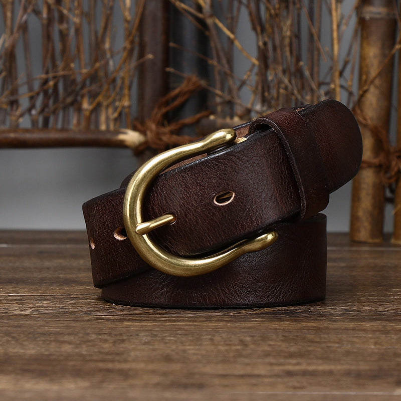 Rustler Evans Cowhide Belt - Evangellynes