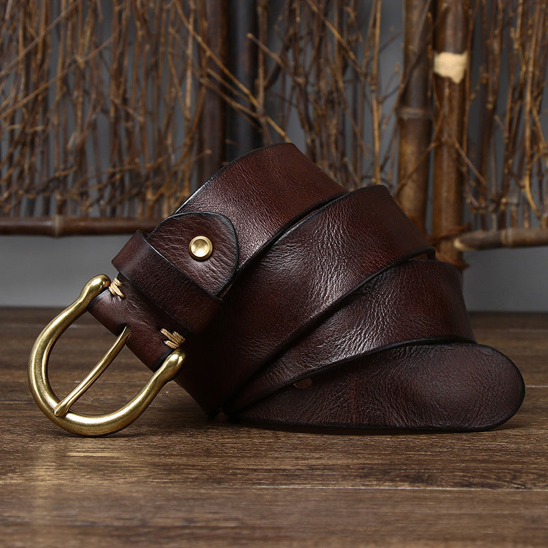 Rustler Evans Cowhide Belt - Evangellynes