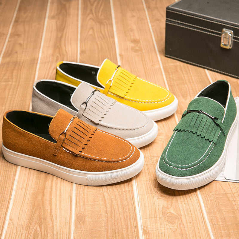 Regal Evans Fringe Genuine Leather Loafer - Evangellynes