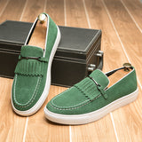 Regal Evans Fringe Genuine Leather Loafer - Evangellynes