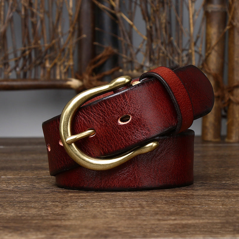 Rustler Evans Cowhide Belt - Evangellynes