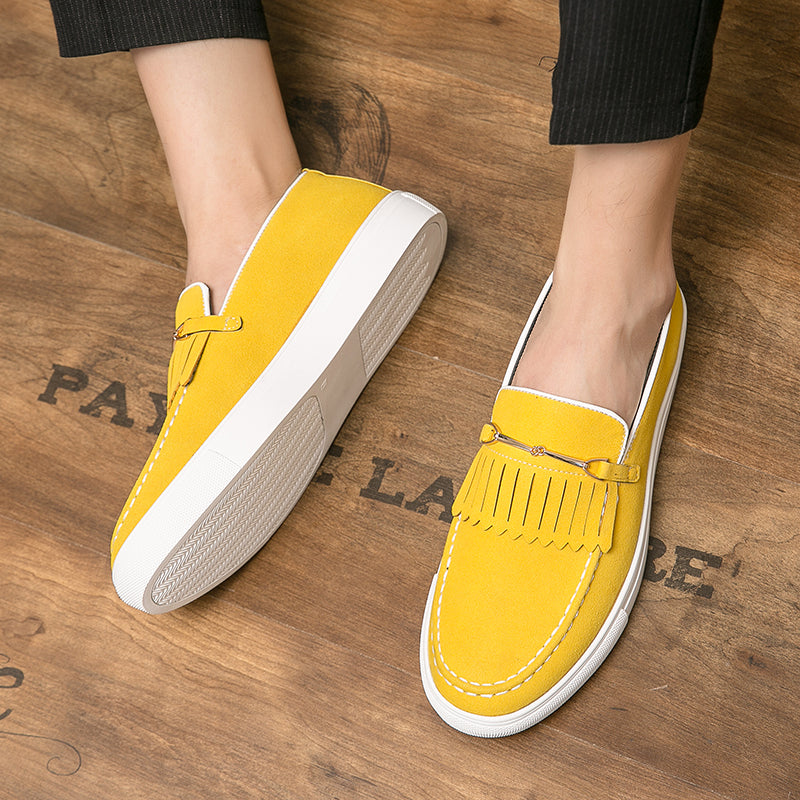 Regal Evans Fringe Genuine Leather Loafer - Evangellynes