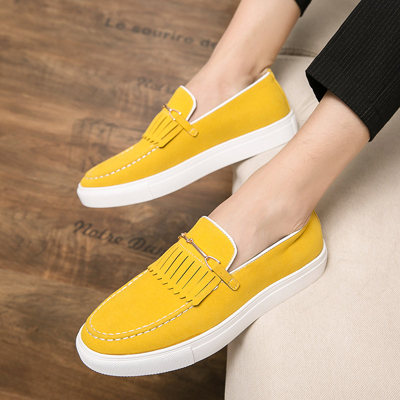Regal Evans Fringe Genuine Leather Loafer - Evangellynes