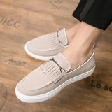 Regal Evans Fringe Genuine Leather Loafer - Evangellynes