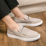 Regal Evans Fringe Genuine Leather Loafer - Evangellynes