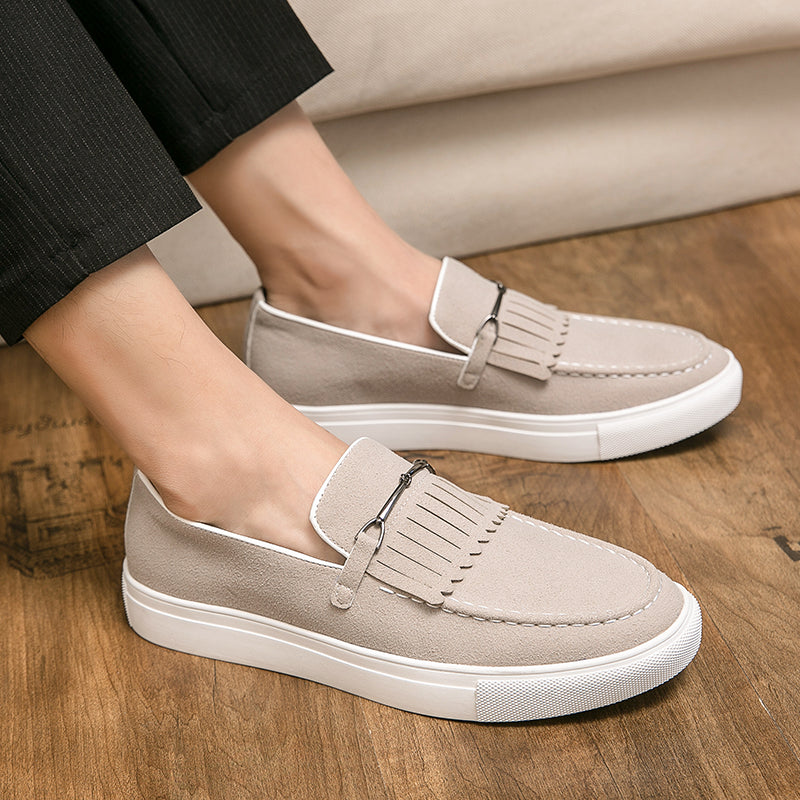 Regal Evans Fringe Genuine Leather Loafer - Evangellynes