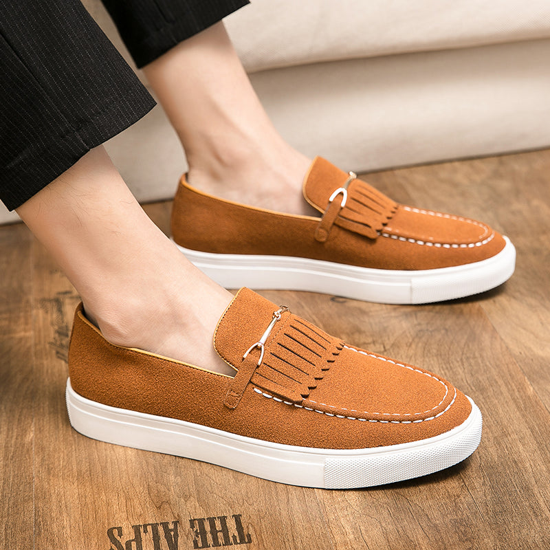 Regal Evans Fringe Genuine Leather Loafer - Evangellynes