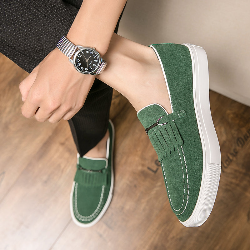 Regal Evans Fringe Genuine Leather Loafer - Evangellynes