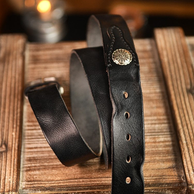 Outlaw Evans Genuine Leather Belt - Evangellynes