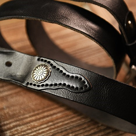 Outlaw Evans Genuine Leather Belt - Evangellynes