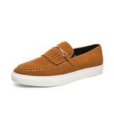Regal Evans Fringe Genuine Leather Loafer - Evangellynes