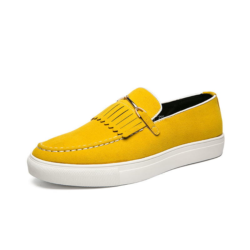 Regal Evans Fringe Genuine Leather Loafer - Evangellynes
