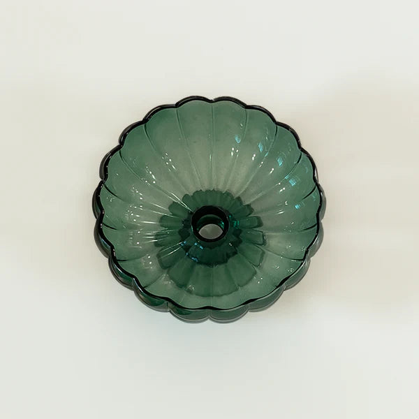 Evangellynes Emerald Glass Pedestal Bowl Evg5 Image 4